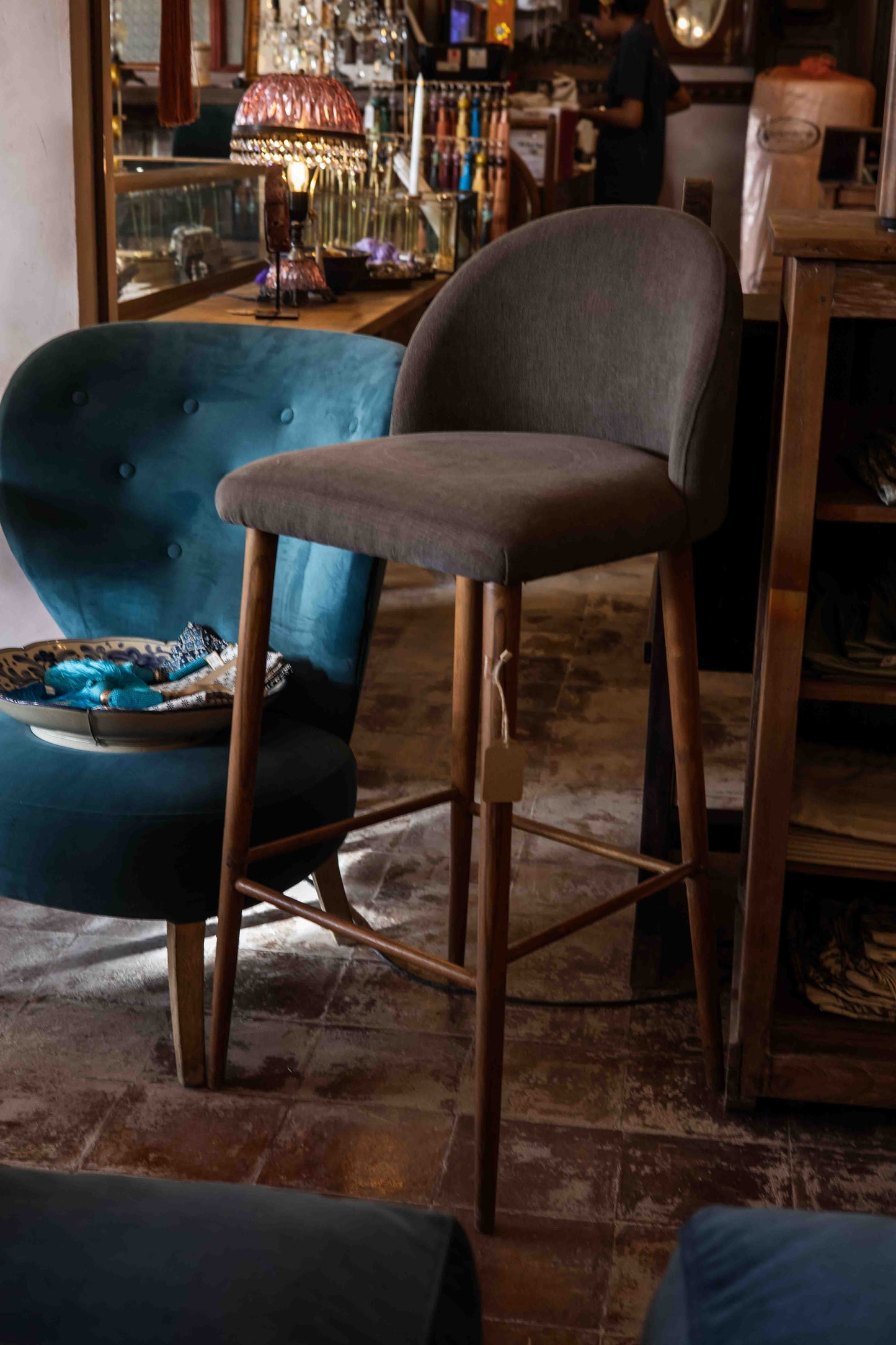 Grey Stool Bar