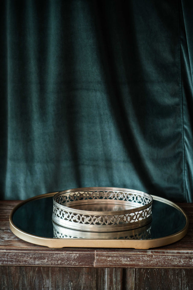 Brass Deco Tray