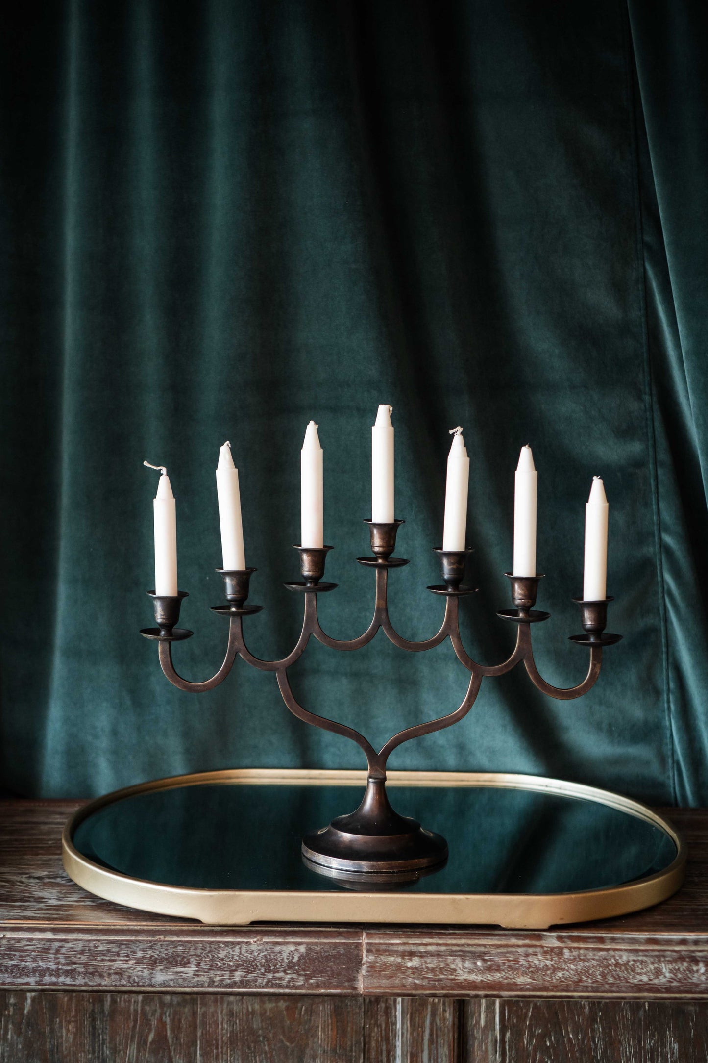 Vintage Brass Candelabra