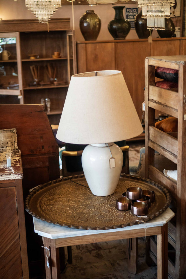 Brass Tray Huge Round