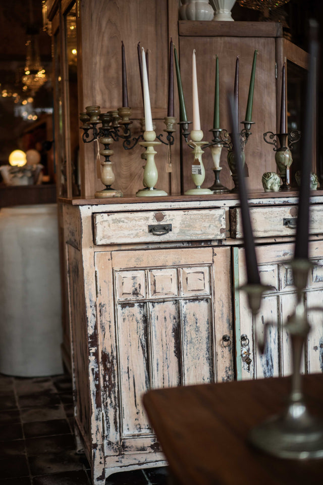 Designer Teak Display Hutch