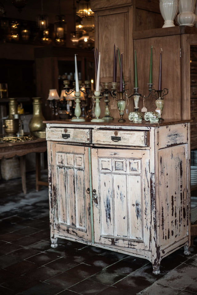 Designer Teak Display Hutch