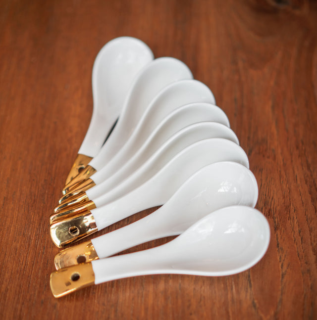 Porcelain Gold Rimmed Extravagant