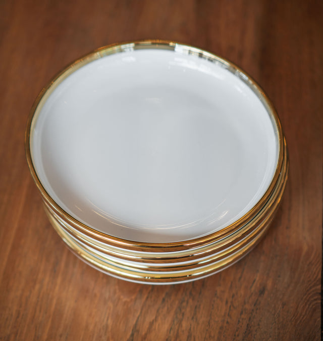 Porcelain Gold Rimmed Extravagant