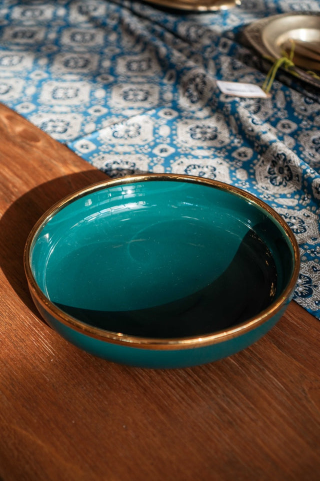 Porcelain Gold Rimmed Extravagant