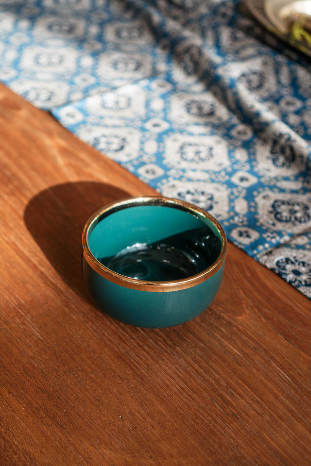 Porcelain Gold Rimmed Extravagant