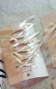 White Hair Clip
