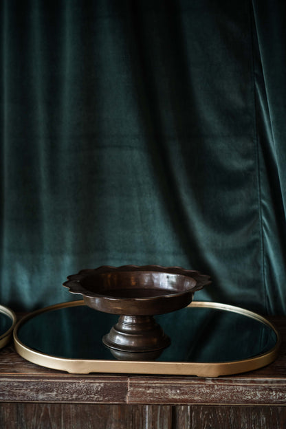 Floweries Brass Holder