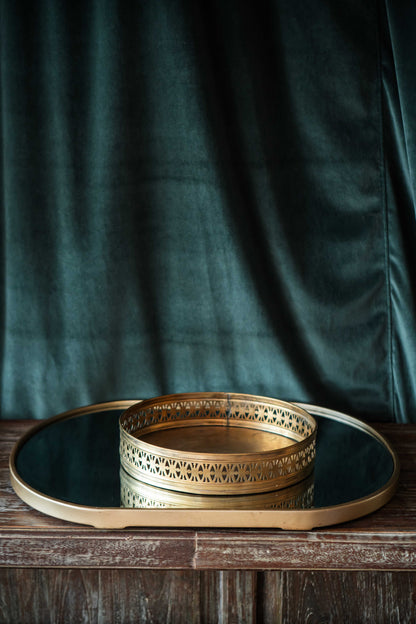 Brass Deco Tray