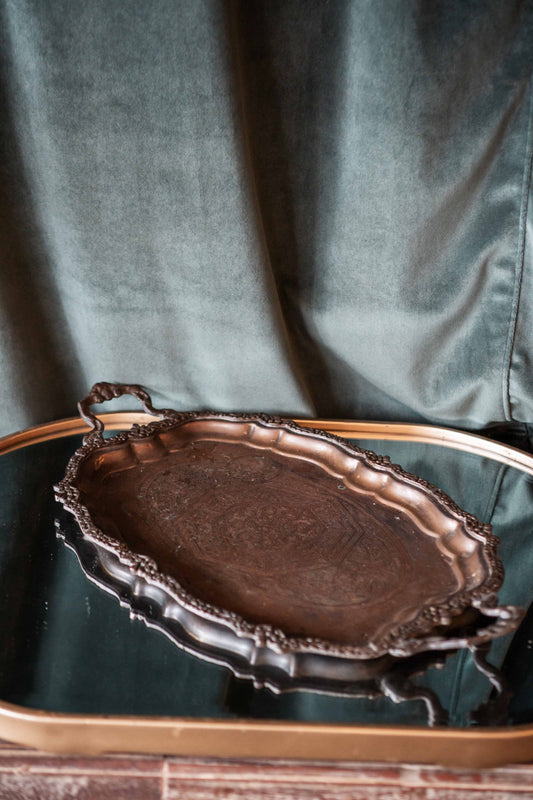 Handle Vintage Tray