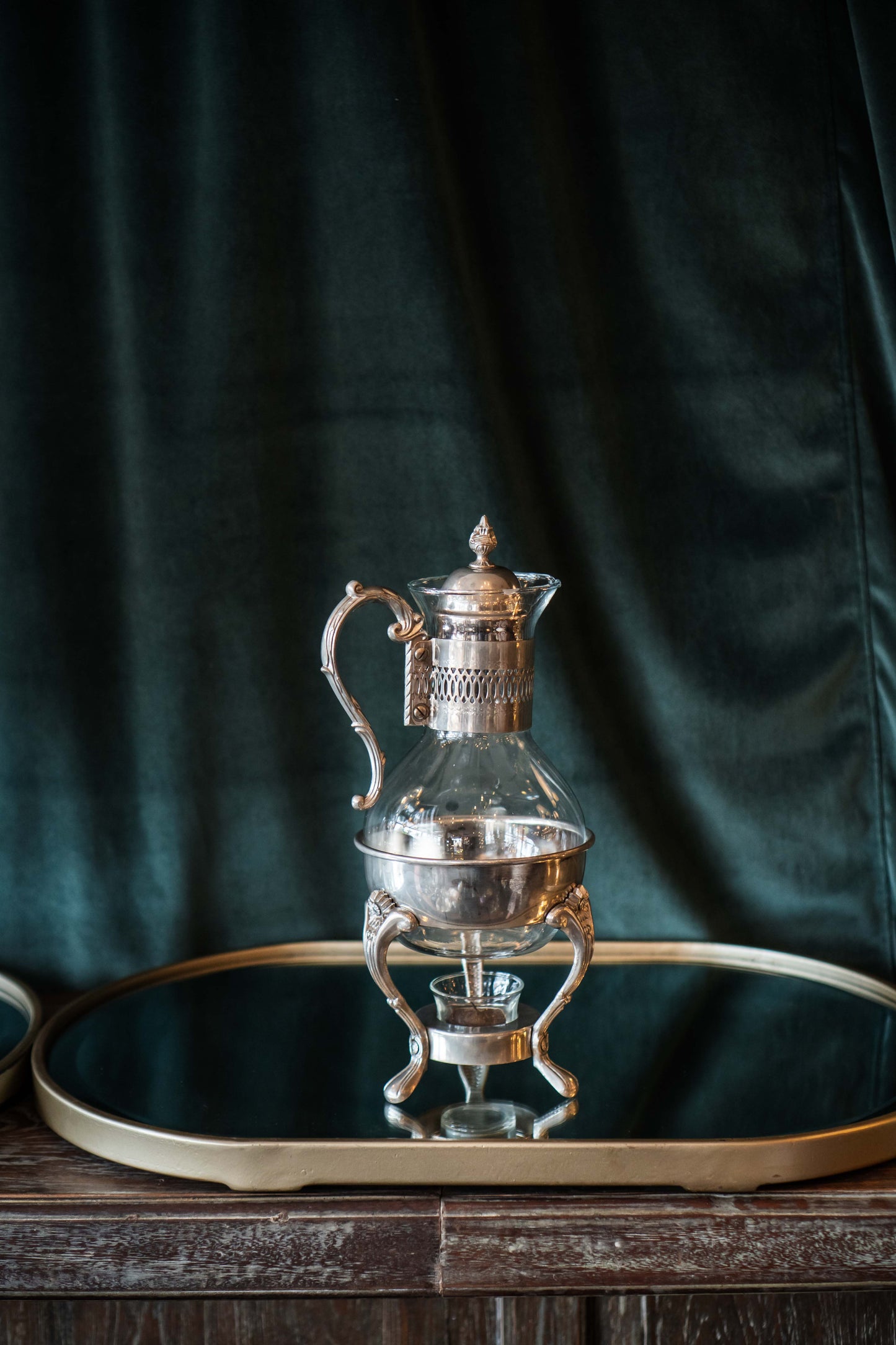 Silverish Glass