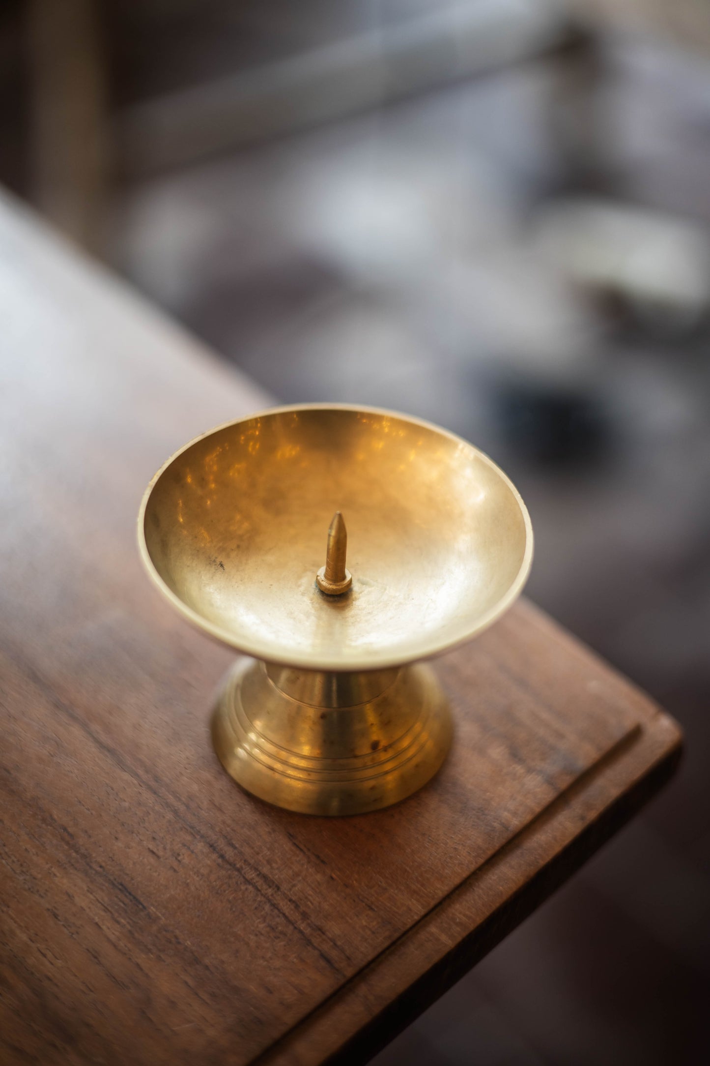 Brass Parabolic Candle