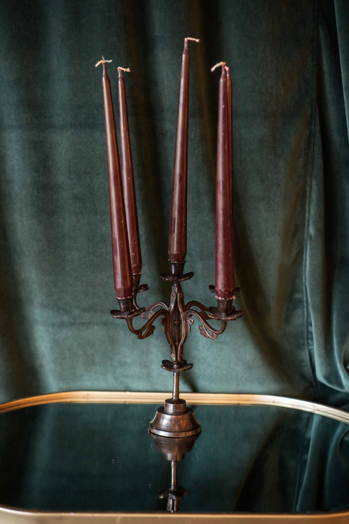 Brassier Candle Holder