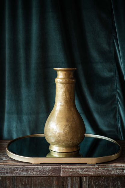 Vase Gilded Brass