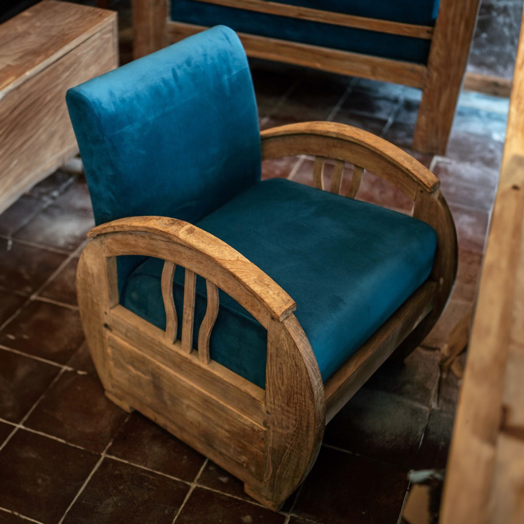 Enchanté Velvet Chaise