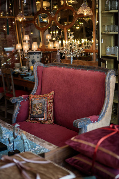 Vintage Butterscotch Loveseat