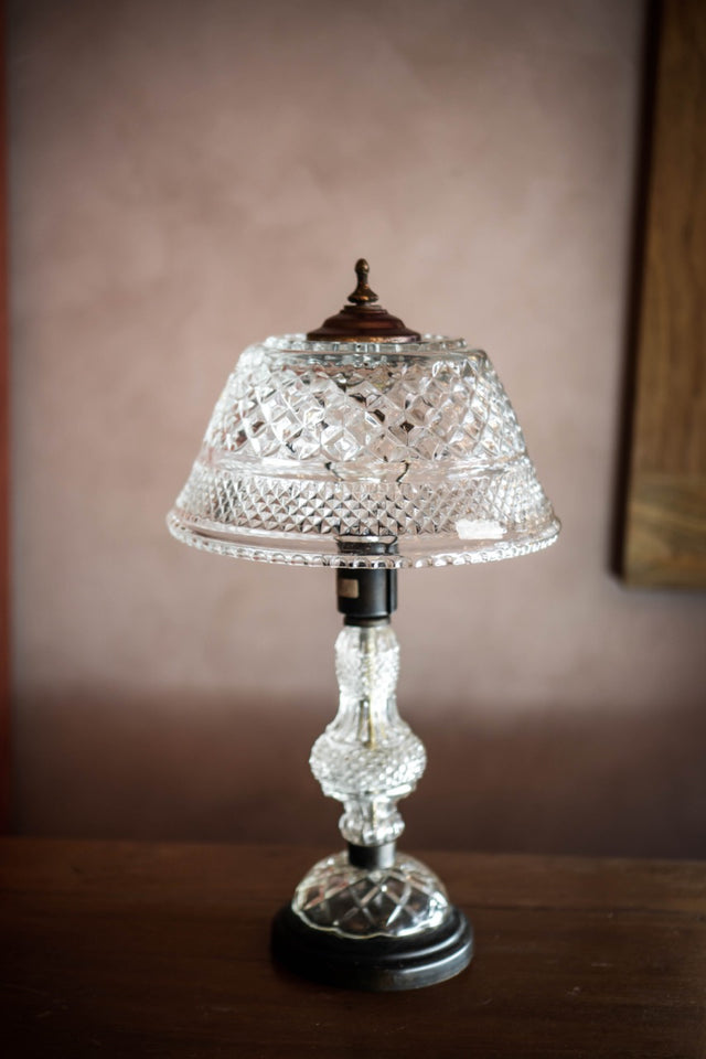 Round Table Lamp Crystall