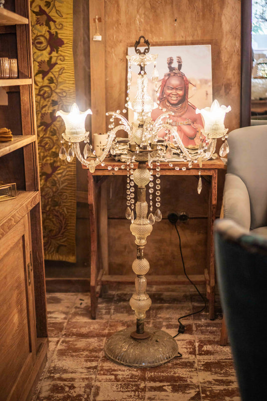 Standing Crystall Lamp