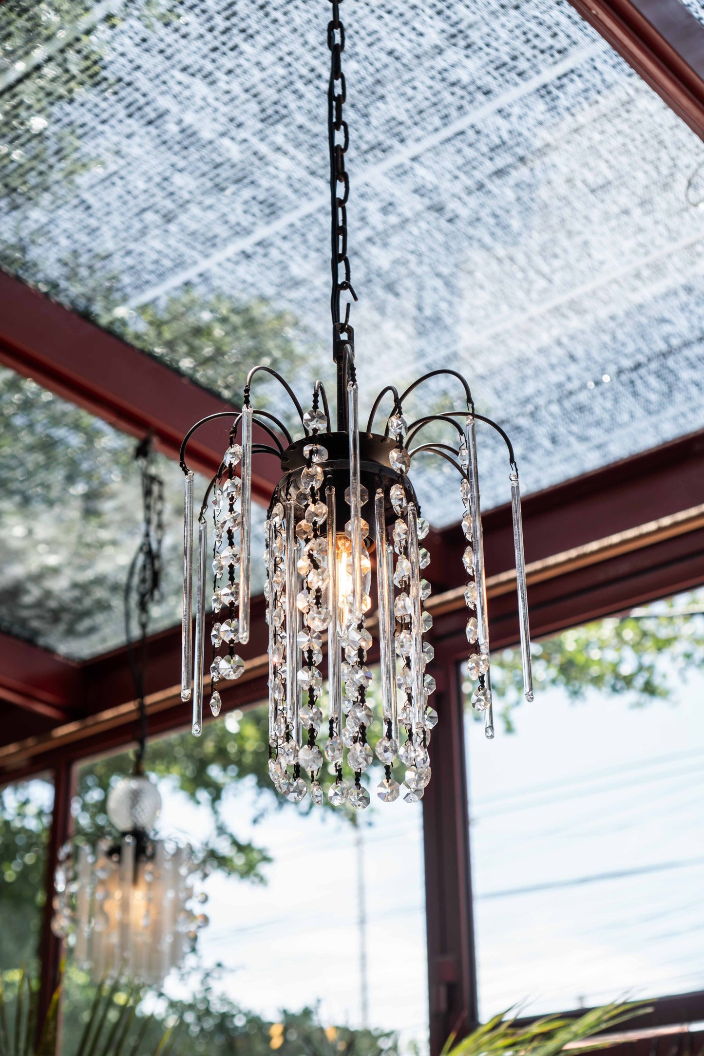 Hanging Lamp Crystal Small