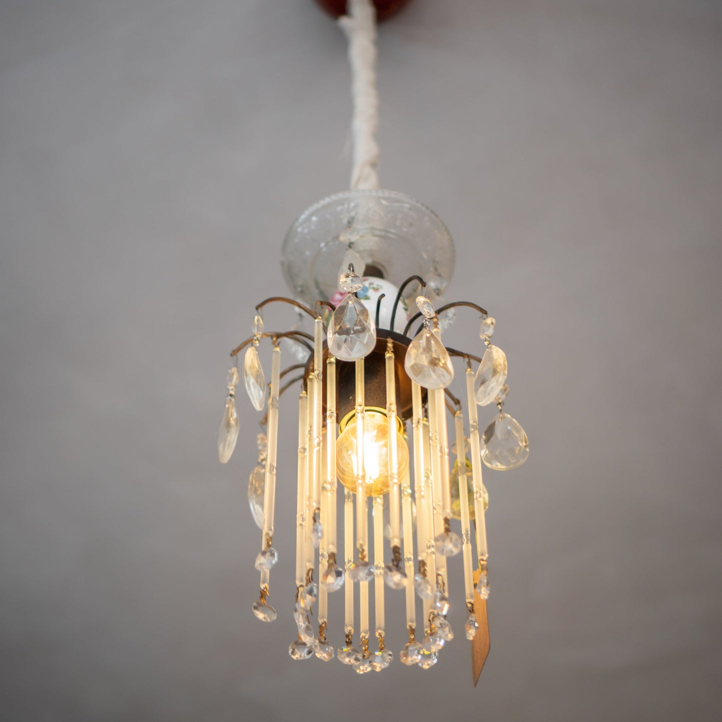 Hanging Lamp Crystal Small