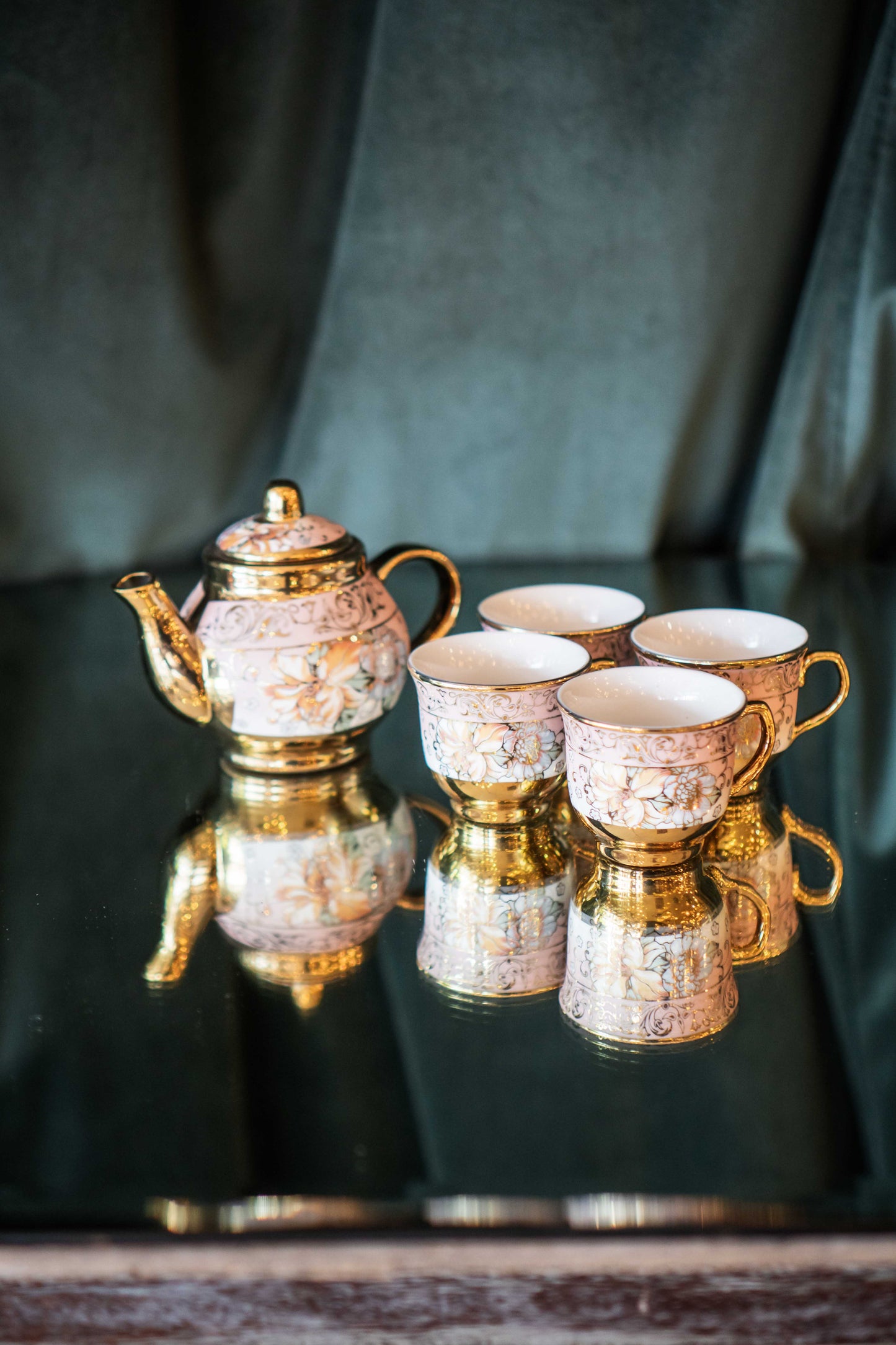 Chinese Cerulean Tea Set