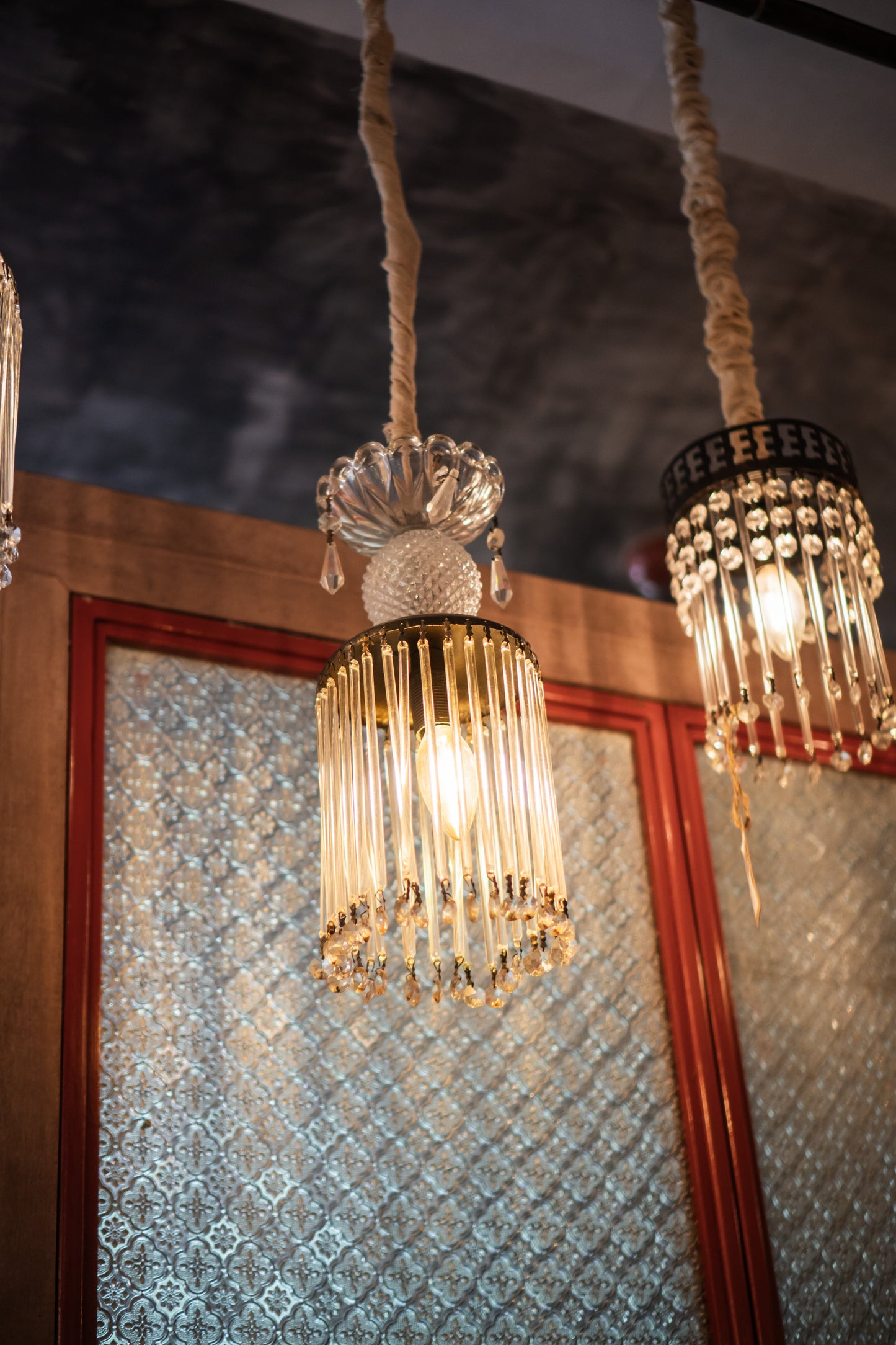 Hanging Lamp Crystal Small