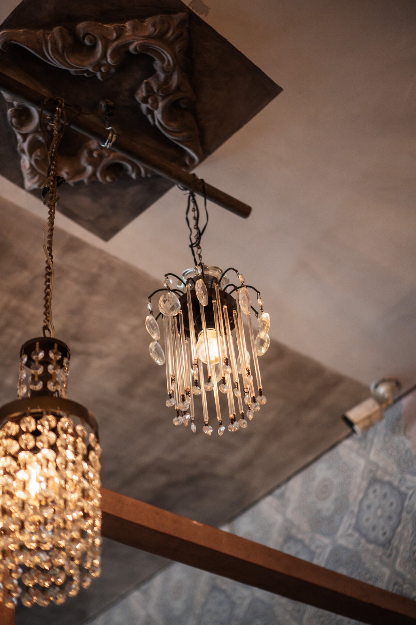 Hanging Lamp Crystal Small
