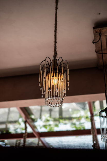 Hanging Lamp Crystal Small