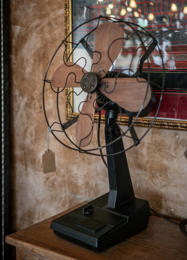 The Seated Vintage Fan