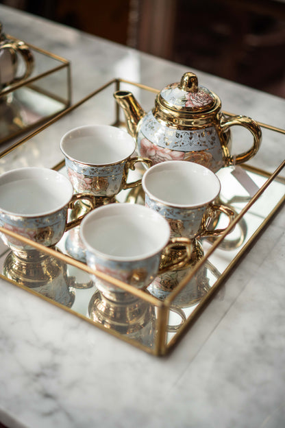 Chinese Cerulean Tea Set