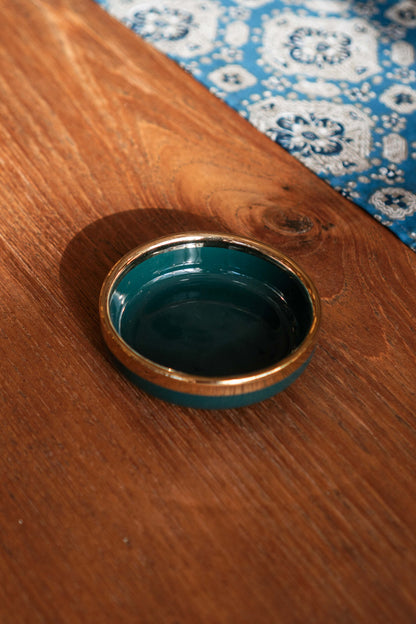 Porcelain Gold Rimmed Extravagant