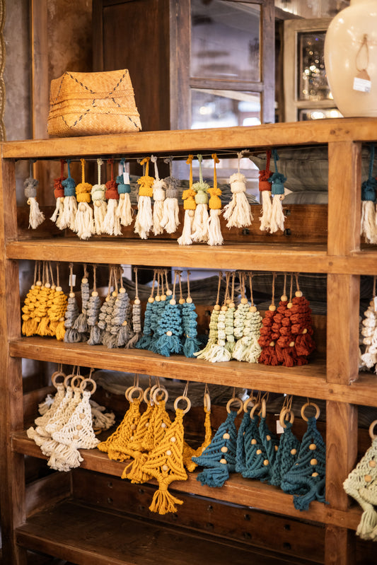 Macrame Noel Ornament